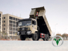 6x6 Off-Road Lowbed Dump Truck | ပို့ကုန်အတွက်လေးလံသောပြားချပ်ချပ် - ရှေ့တန်း Tipper