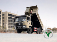 6x6 Off-Road Lowbed Dump Truck | ပို့ကုန်အတွက်လေးလံသောပြားချပ်ချပ် - ရှေ့တန်း Tipper