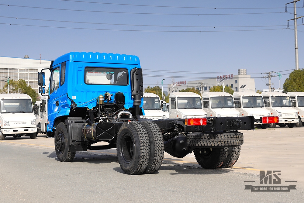 Dongfeng 4*2 Truck Chassis _ 210 HP One and a half Row Cab Truck Chassis လုပ်ငန်းသုံးယာဉ်_Dongfeng 4*2 Truck Chassis for Sale_Export Special Truck Chassis