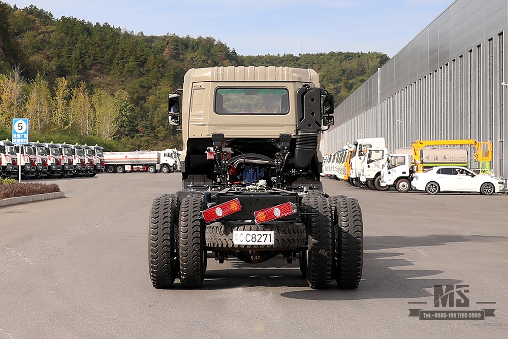 375hp Dongfeng 8X4 Flatbed Chassis_Dongfeng 10m Flatbed Chassis _30T အထူးထရပ်ကိုယ်ထည်ကို ထုတ်ယူခြင်း အထူးကိုယ်ထည်ပြောင်းခြင်း ထုတ်လုပ်သူ