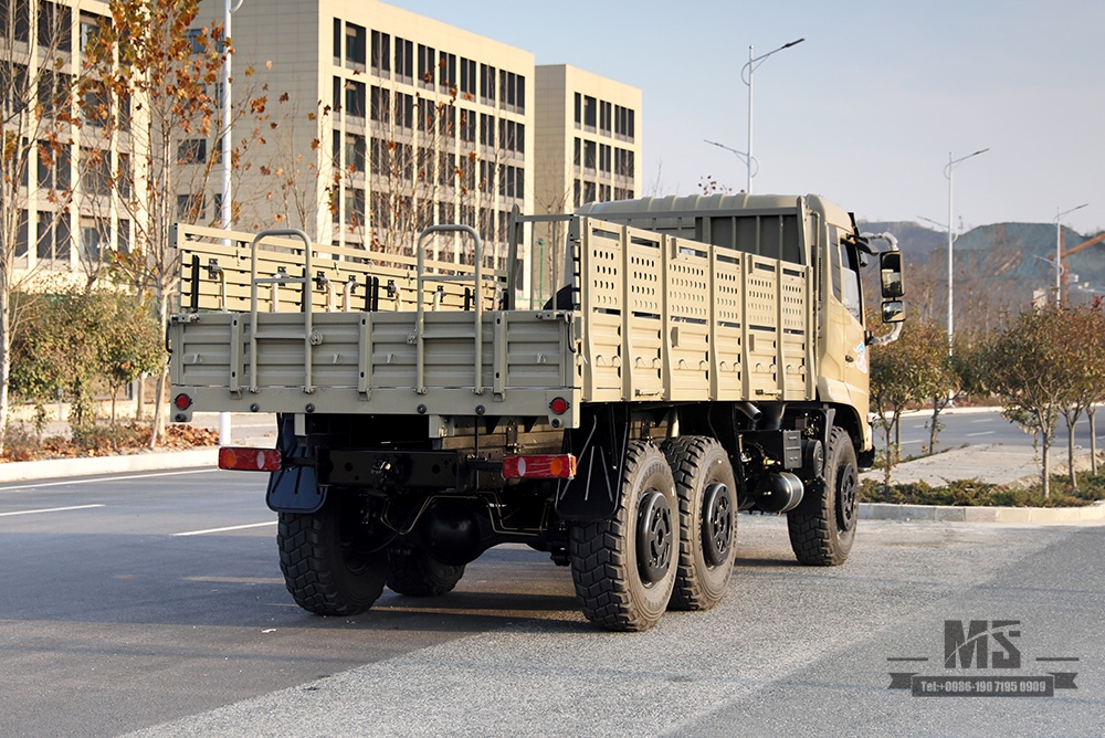 210 HP Dongfeng ခြောက်ဘီးယက်လမ်းကြမ်း Truck_6×6 3.5T အထူးထရပ်_ဘီးများအားလုံး စိတ်ကြိုက်သုံး axle 10T ထရပ်ကား သယ်ယူပို့ဆောင်ရေး Truck_Export အထူးယာဉ်