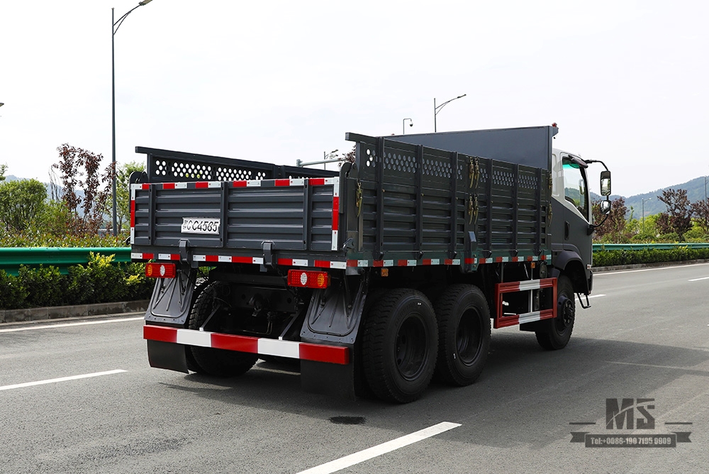 260hp Dongfeng 6*6 Tipper Truck_Six Wheel Drive Single Row Pointed Head Dump Truck မိုင်းတွင်းထရပ်ကားများ ပြောင်းလဲခြင်း ထုတ်လုပ်သူ_ပို့ကုန် အထူးယာဉ်