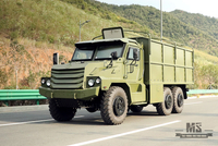 Dongfeng 6×6 Protective Box Truck_ ခြောက်ဘီးယက် ခေါင်းချွန်ဖြင့် လမ်းပိတ် Van Truck သယ်ယူပို့ဆောင်ရေး Truck_Dongfeng AWD Export အထူးရည်ရွယ်ချက်ယာဉ်