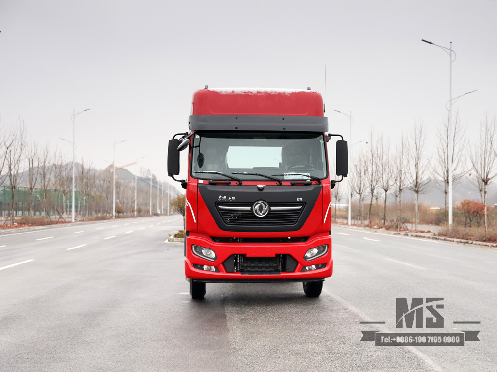 4×2 Flat Head High Roof Double Bedroom Cab Cargo Truck Chassis | Dongfeng 4*2 290HP လမ်းကြမ်းထရပ်ကား ကိုယ်ထည်