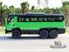 6*6 27 ဆံ့ Bus Dongfeng | ခြောက်ဘီးယက် လမ်းကြမ်းဘတ်စ် | All-drive County Bus | 260hp Modified Bus Export အထူးယာဉ်