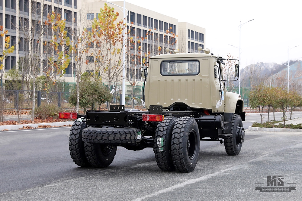 4*4 Dongfeng လေးဘီးယက်-လမ်းကြမ်း Chassis_240hp Long Head Single Row Cab Truck Chassis_Customised 4WD Export Special Vehicle Chassis