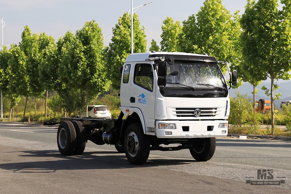 Dongfeng 4*2 Chassis_170HP တစ်နှစ်ခွဲ Row Flathead Chassis ပြောင်းလဲခြင်း ထုတ်လုပ်သူ_ Export အထူးကိုယ်ထည်