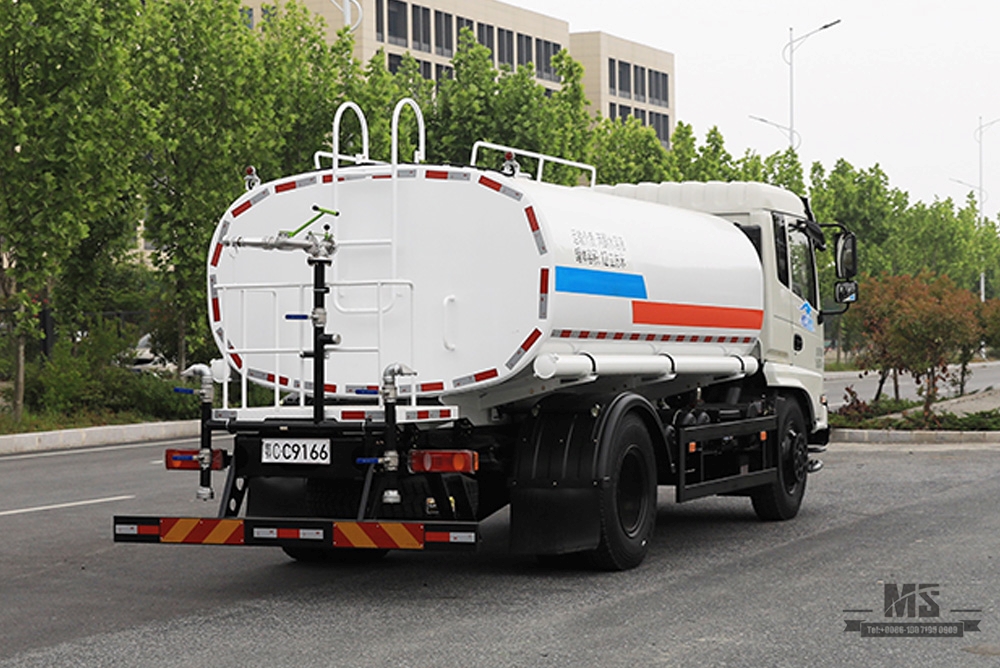  Dongfeng 4*2 Greening Sprinkler Truck _ 210 HP Water Sprinkler Truck_Water Tanker Truck Factory_ Export အထူးထရပ်