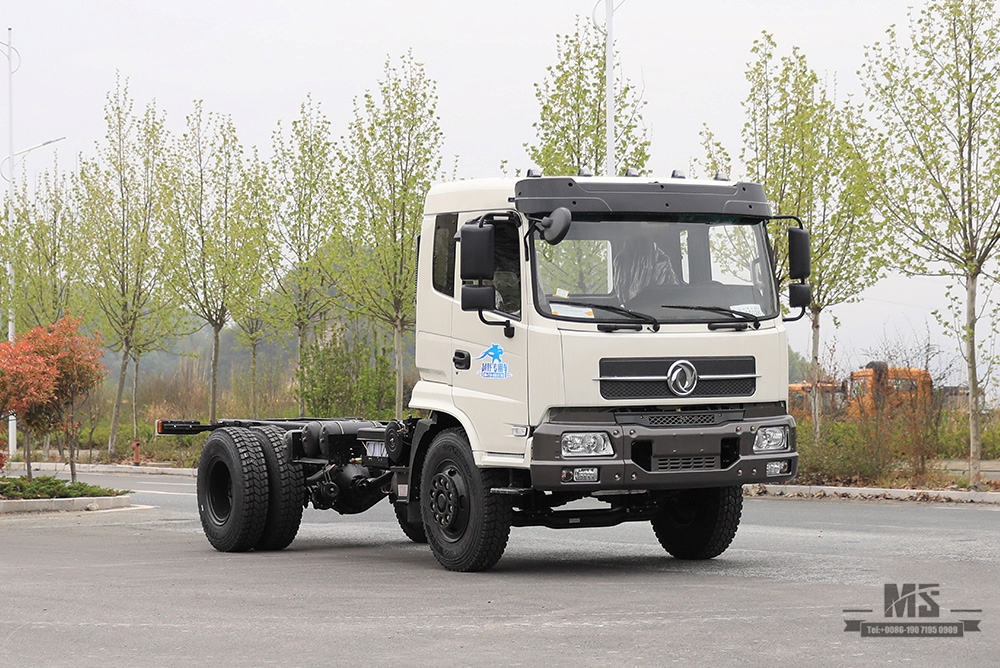 နောက်ဘက် Dual Tire_190HP ပါသော Dongfeng 4*2 Chassis
