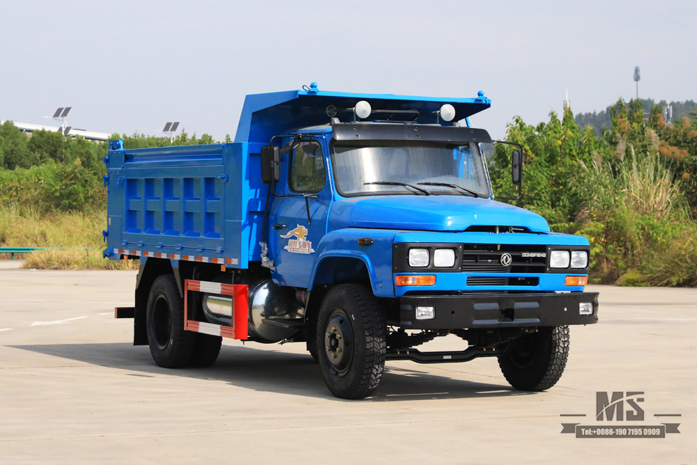 Dongfeng EQ1093 170hp Dump Truck_Four Wheel Drive Off-road Truck Export Special Vehicle_4*4 Truck ပြုပြင်မွမ်းမံထုတ်လုပ်သူ