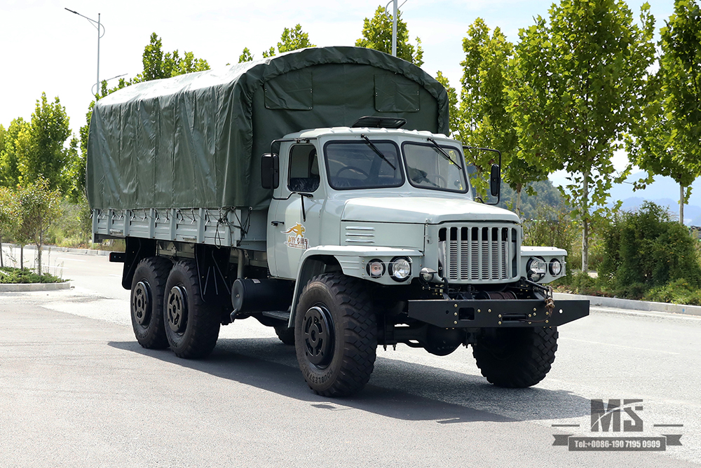 6*6 Dongfeng EQ2100 Off Road Truck_3.5T Pointed Head Single Row 6WD Cargo Truck ခြောက်ဘီးယက် ကုန်တင်ထရပ် ရောင်းရန်ရှိသည်_ Export အထူးယာဉ်