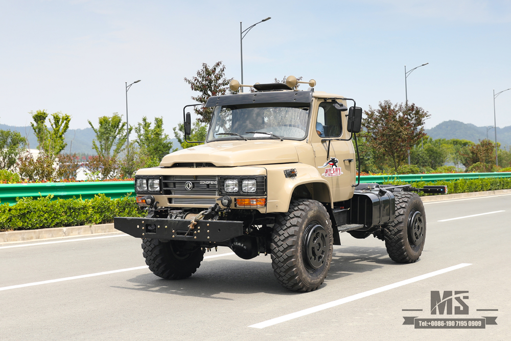 4×4 လမ်းထိပ်ထရပ်ကား Chassis_Four Wheel Drive Dongfeng 190hp 240 Cab Long Head Chassis_ Export အထူးယာဉ်ကိုယ်ထည် စိတ်ကြိုက်ထုတ်လုပ်သူ