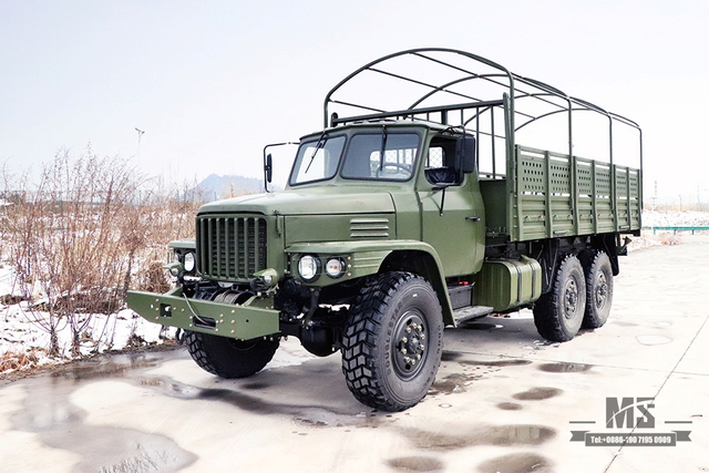 Dongfeng 6WD EQ2100 Off-road Truck_6*6 Classic Army Green Long Head Off-road Vehicle for sale_Dongfeng 245 Diesel 3.5 T Troop Carrier Export အထူးယာဉ် 