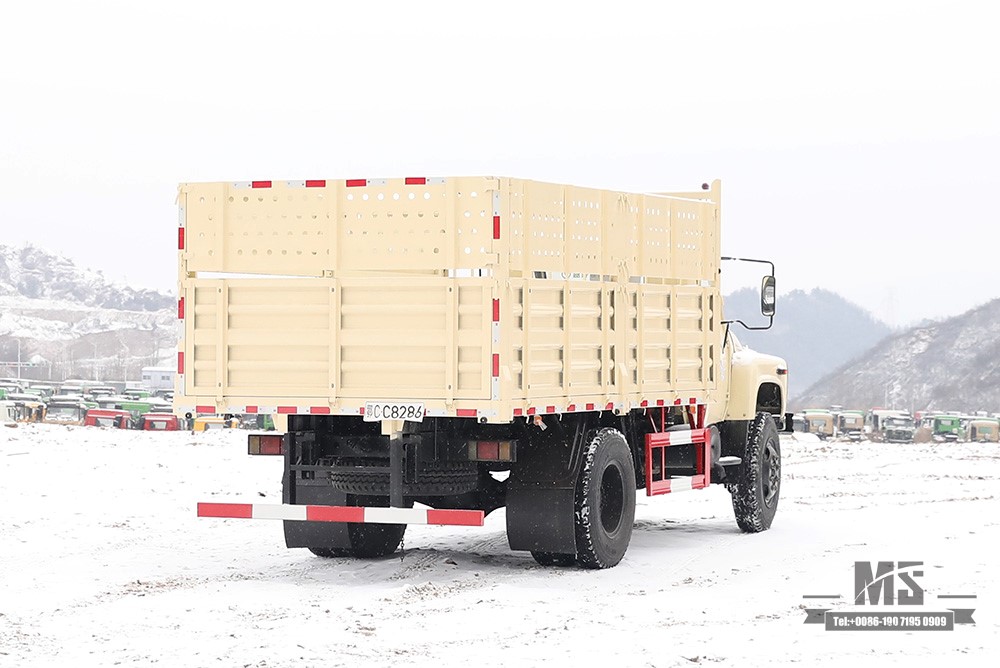 Dongfeng Four Wheel Drive EQ1093 Off-road Truck_ 4*4 Long Head Single Row Cab Truck ပြုပြင်မွမ်းမံထုတ်လုပ်သူ_Dongfeng 4WD Truck အထူးရည်ရွယ်ချက် ထရပ်ကား တင်ပို့ခြင်း