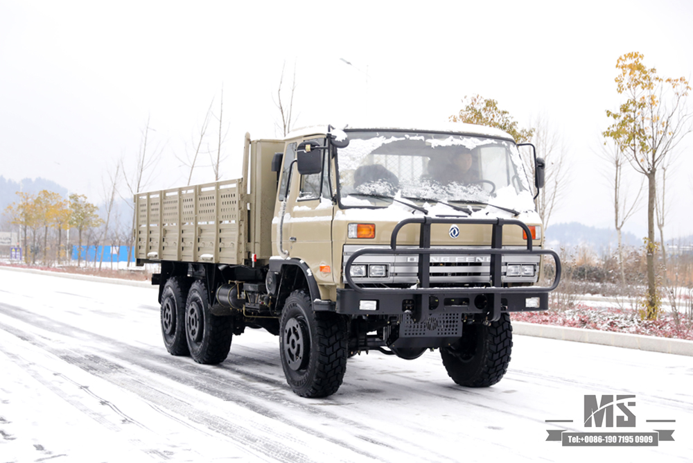 6×6 EQ2102 Dongfeng Off Road Truck_ ခြောက်ဘီးယက် တစ်စီးနှင့် 153 Cab တစ်ဝက် သယ်ယူပို့ဆောင်ရေး Truck_Dongfeng AWD Export အထူးရည်ရွယ်ချက်ယာဉ်