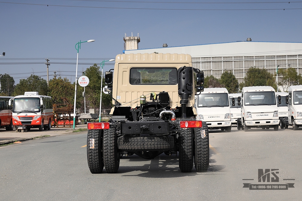 Dongfeng 4*2 Chassis _ 210 HP One and a half Row Cab Truck Chassis လုပ်ငန်းသုံးယာဉ်_Dongfeng 4*2 Truck Chassis for Sale_Export အထူးယာဉ်ကိုယ်ထည်