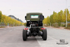 450HP Dongfeng ခြောက်ဘီးယက် အကြီးစား Truck Chassis Conversion_6×6 Heavy Duty Truck Three Axle Commercial Vehicle Chassis_6WD Rear Double 15T Customized Chassis Export Special Chassis