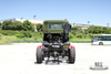 340 hp Dongfeng 6×6 Chassis_Six wheel Drive Flat Head One နှင့် Half Row Chassis Cargo Truck Chassis_6*6 Export အထူးယာဉ်