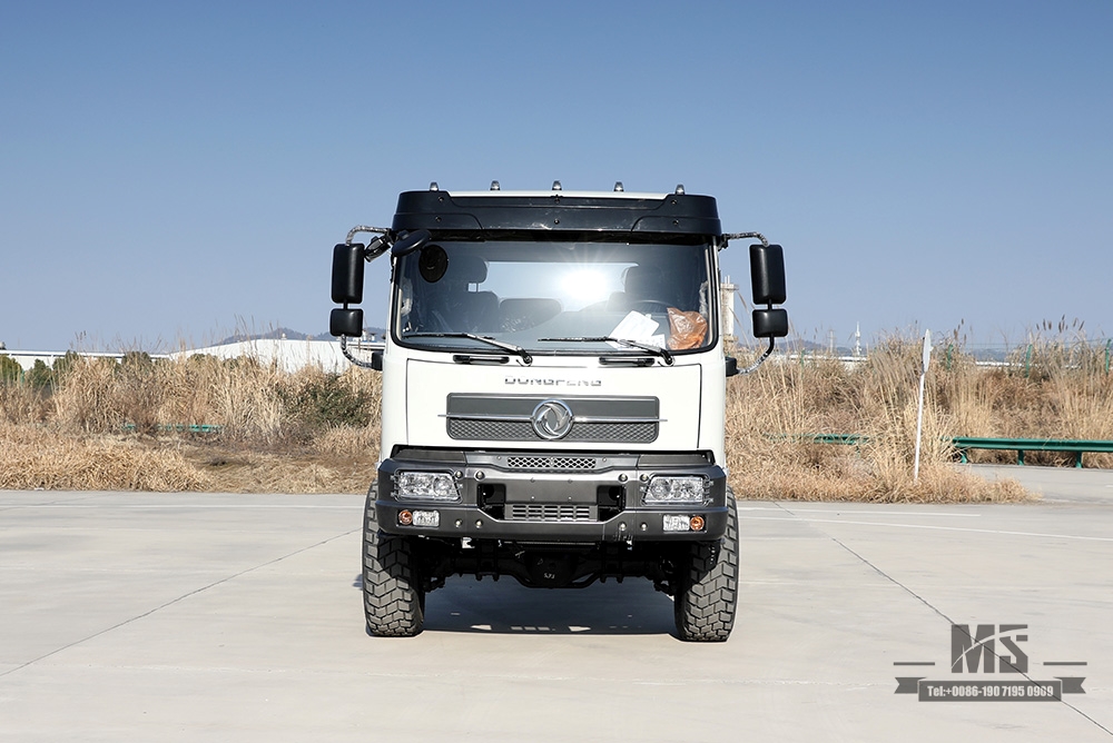 Dongfeng ခြောက်ဘီး Drive Chassis_6*6 YC6A260 Flathead Head Truck Chassis for Sale_Dongfeng Export အထူးယာဉ်ကိုယ်ထည်
