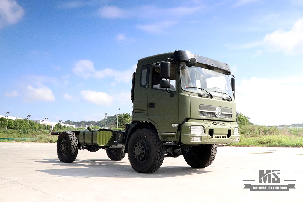 4*4 Dongfeng ကုန်တင်ထရပ် Chassis_Four Wheel Drive New Cab Off-road Truck Chassis_4WDL တာဝေးထရပ်ကား တင်ပို့သည့် အထူးရည်ရွယ်ချက် ယာဉ်ကိုယ်ထည်