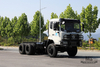 266 HP Dongfeng ခြောက်ဘီးယက်လမ်းကြမ်း Chassis_6×6 Flathead Row တစ်ဝက် အထူးကိုယ်ထည်_All-wheel Drive Three-axle 7T/13T/13T သယ်ယူပို့ဆောင်ရေး Truck Chassis_ Export အထူးယာဉ်