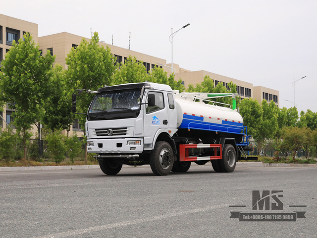 Dongfeng 4x2 မိလ္လာစုပ်ထရပ်ကား | ဖုန်စုပ်ထရပ်ကား | 8 မြန်နှုန်း အထူးယာဉ် | တရုတ် | Tanker ထရပ်ကား။