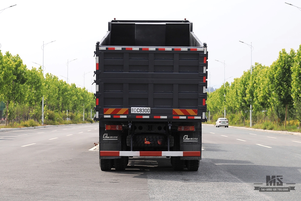 336hp Dongfeng 6*6 Heavy Duty Dump Truck_Six wheel Drive Rear Eight wheels Tipper Truck Coversion Manufacturer_Dongfeng 6WD Export အထူးယာဉ်