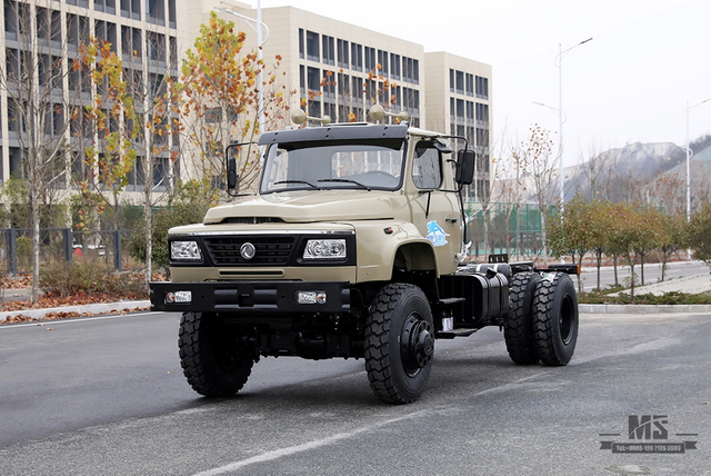 4*4 Dongfeng လေးဘီးယက်-လမ်းကြမ်း Chassis_240hp Long Head Single Row Cab Truck Chassis_Customised 4WD Export Special Vehicle Chassis