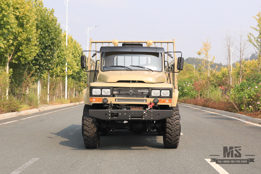 190hp Dongfeng 6×6 EQ2100 Truck_6*6 Pointed Head Truck ခြောက်ဘီး လမ်းမပေါ်မှ ထရပ်ကား_ပို့ရန် အထူးယာဉ်