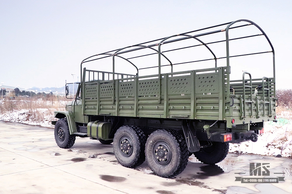 Dongfeng 6WD EQ2100 Off-road Truck_6*6 Classic Army Green Long Head Off-road Vehicle for sale_Dongfeng 245 Diesel 3.5 T Troop Carrier Export အထူးယာဉ် 