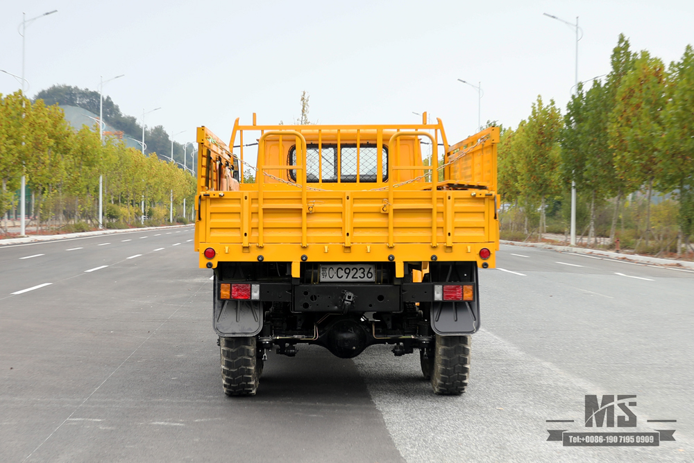 170 hp Dongfeng EQ2082 Pointed Truck_ခြောက်ဘီးယက် EQ2082 Off-road Truck_Double Glass 240 Transport Vehicle_6×6 25Y Truck Export အထူးယာဉ်