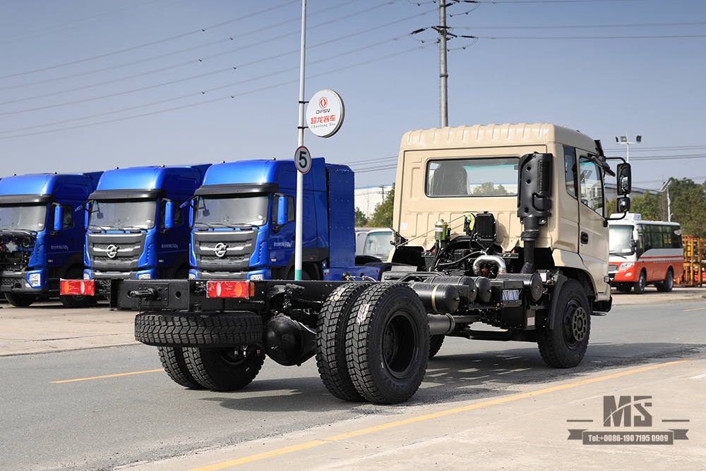 Dongfeng 4*2 Chassis _ 210 HP One and a half Row Cab Truck Chassis လုပ်ငန်းသုံးယာဉ်_Dongfeng 4*2 Truck Chassis for Sale_Export အထူးယာဉ်ကိုယ်ထည်