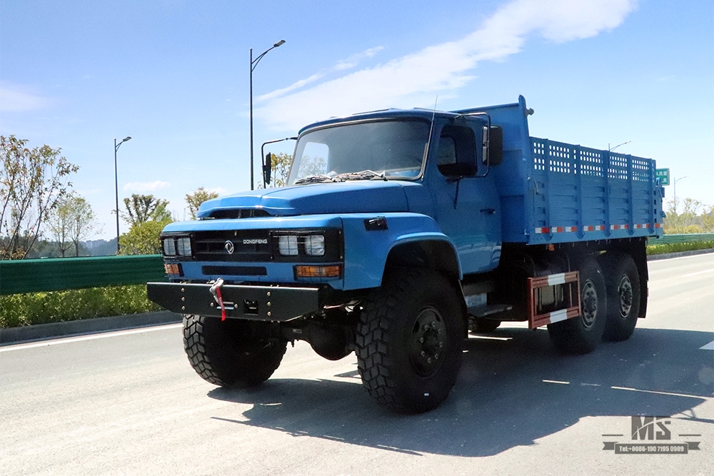 210 hp Dongfeng ခြောက်ဘီးယက်ထရပ် _6×6 EQ2100 5T Pointed Head Off-road Tipper Truck ရောင်းရန်ရှိသည်_Dongfeng 6WD 245 Export အထူးယာဉ်