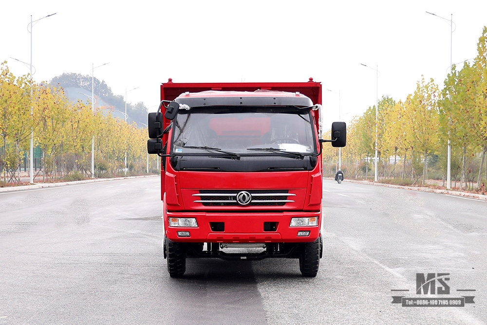 Dongfeng 4×2 Light Dump Truck 160HP အသေးစား Tipper Truck_ဘယ်/ညာ လက် 5T Single Row Micro Truck Conversion Manufacturer_Export အထူးထရပ်