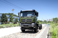 Dongfeng ခြောက်ဘီးယက် Chassis_6×6 340hp Flat Head One and a half Row Chassis Cargo Truck Chassis_6*6 Export အထူးယာဉ်