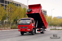 4×2 Light Dump Truck_Dongfeng 160HP အသေးစား Tipper ထရပ်ကား_ဘယ်/ညာ လက် 5T အတန်းတင် Micro Mining Truck ရောင်းရန်_ Export အထူးထရပ်