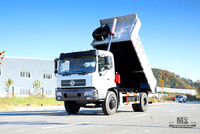 Dongfeng 4×2 Dump Truck_ 210hp 10T Flathead Head Row Half Mining Site Tipper Truck_4*2 Export အထူးယာဉ်