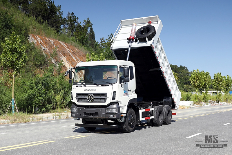 Dongfeng 6*4 280hp Dump Truck Off Road Tipper Truck_Dongfeng 6x4 Heavy Duty Flathead Row Half Mining Construction Truck_Export အထူးယာဉ်