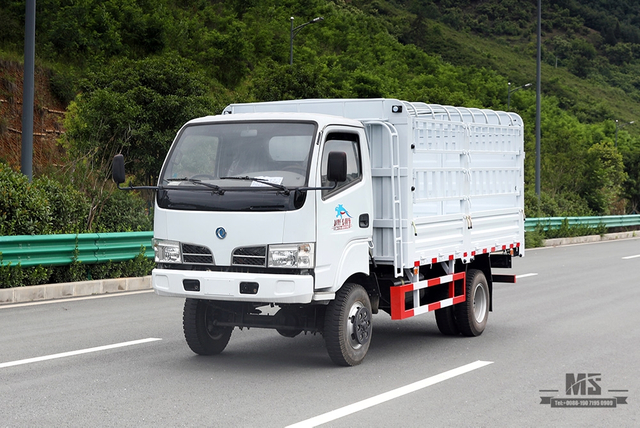 Dongfeng 4*4 အပေါ့စား ထရပ်ကား ဆန်ခါတင် သယ်ယူပို့ဆောင်ရေး ထရပ်ကား _Dongfeng လေးဘီးယက် လေးဘီးတပ် တစ်တန်း တက္ကစီ ဂိုဒေါင် Truck_Box Stake Truck ရောင်းရန်_ Export အထူးထရပ်