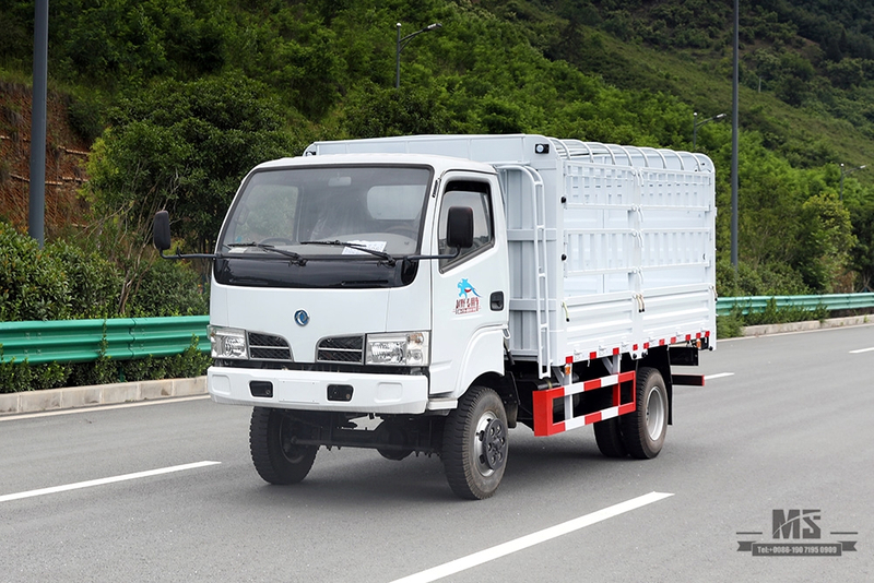 Dongfeng 4*4 အပေါ့စား ထရပ်ကား ဆန်ခါတင် သယ်ယူပို့ဆောင်ရေး ထရပ်ကား _Dongfeng လေးဘီးယက် လေးဘီးတပ် တစ်တန်း တက္ကစီ ဂိုဒေါင် Truck_Box Stake Truck ရောင်းရန်_ Export အထူးထရပ်