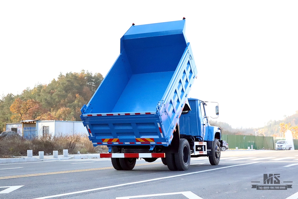116 HP Dongfeng 4*2 Dump Truck Light Truck လမ်းကြမ်းထရပ်ကား_Dongfeng EQ3092 အသေးစား Tipper Truck_Export အထူးယာဉ်
