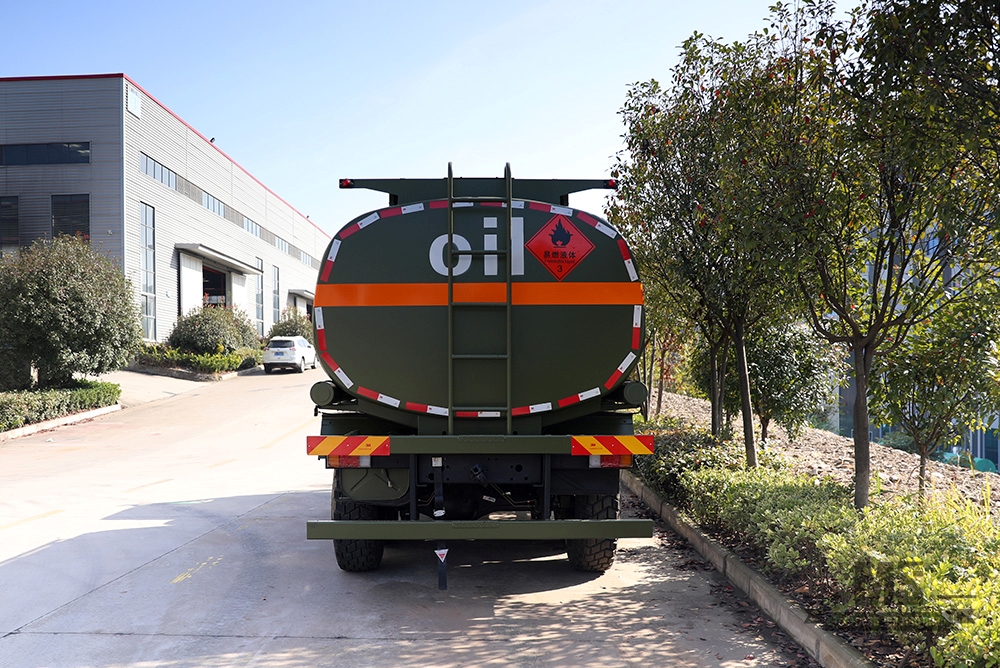 190HP Dongfeng EQ2102 Tanker Truck _Dongfeng ခြောက်ဘီးယက်လမ်းကြမ်း အထူးကိုယ်ထည်ကို ပြုပြင်ထားသော 8~10m³ Tanker Truck_Export အထူးရည်ရွယ်ချက်ယာဉ်
