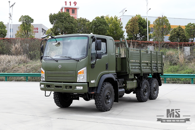 EQ240 Dongfeng 6WD Off-road Truck_All-Wheel Drive EQ2082 Diesel Cargo Truck ထုတ်လုပ်သူ Factory_Dongfeng 6x6 Flathead Civilian Off-road Truck _ Export အထူးယာဉ်