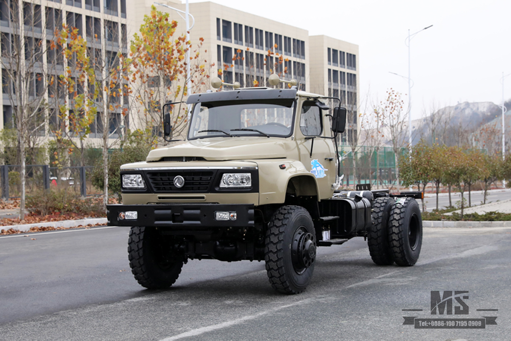 240 hp Dongfeng လေးဘီးယက်လမ်းကြမ်းယာဉ်ကိုယ်ထည်_Long Head Cab Truck Chassis_4*4 စိတ်ကြိုက် Export အထူးရည်ရွယ်ချက်ယာဉ်ကိုယ်ထည်