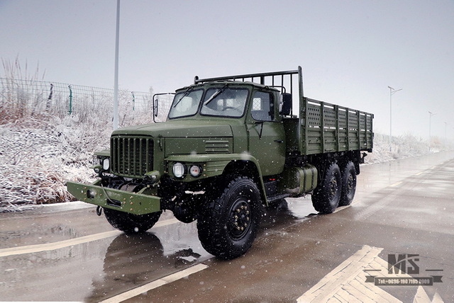 Dongfeng 6WD EQ2100 Off-road Truck_6×6 190 hp Classic Army Green Pointed Head Off-road Vehicle ရောင်းရန်ရှိသည်_Dongfeng 245 Diesel Troop Carrier Export အထူးယာဉ် 