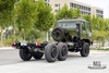 190hp Dongfeng EQ2102 ခြောက်ဘီးယက် Chassis_6×6 EQ246 153 Double Row Cab Army Green Truck Chassis_Dongfeng Truck Chassis Export Special Purpose Vehicle Chassis