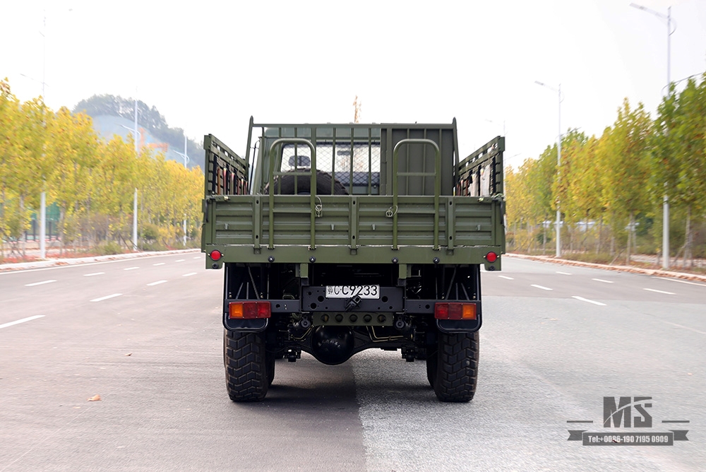 190hp Dongfeng EQ2102 ခြောက်ဘီးယက်ထရပ်_6×6 EQ246 153 Double Row Cab Army Green Truck _Dongfeng Truck Export အထူးရည်ရွယ်ချက်ယာဉ်