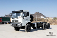 Dongfeng ခြောက်ဘီး Drive Chassis_6*6 YC6A260 Flathead Head Truck Chassis for Sale_Dongfeng Export အထူးယာဉ်ကိုယ်ထည်