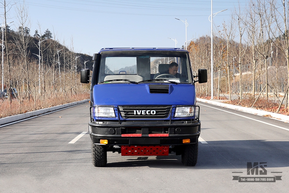 113hp Iveco Four Wheel Drive Truck_4*4 အသေးစား လမ်းကြမ်း Iveco ခေါင်းတို 4×4 အပေါ့စား ထရပ်ကား _4WD တင်ပို့သည့် အထူးယာဉ်
