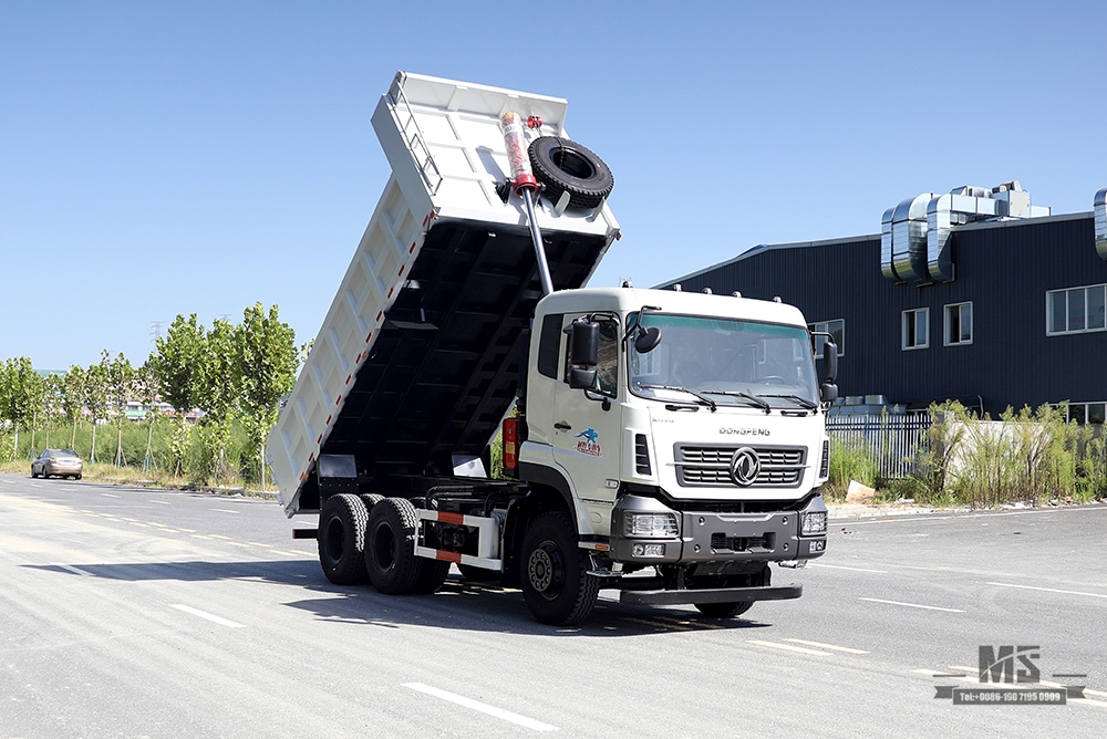 Dongfeng 6*4 280hp Dump Truck Off Road Tipper Truck_Dongfeng 6x4 Heavy Duty Flathead Row Half Mining Construction Truck_Export အထူးယာဉ်
